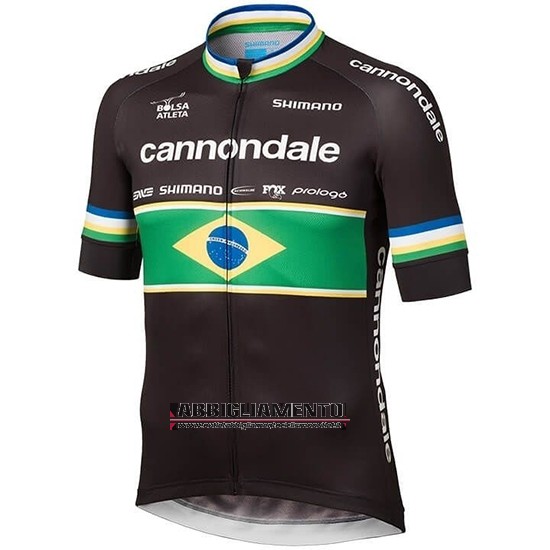 Abbigliamento Cannondale Shimano Campione Brazil 2019 Manica Corta e Pantaloncino Con Bretelle Cyc001 - Clicca l'immagine per chiudere